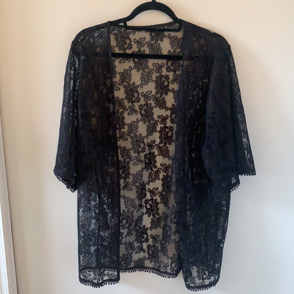 Express Lace Kimono